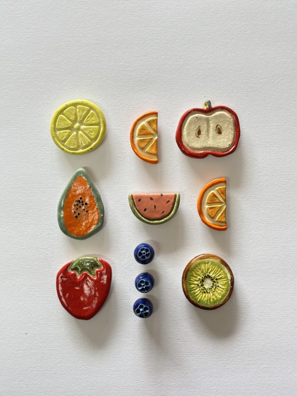 Ruby Falls Magnets Fruity Magnets – Ruby Ceramics